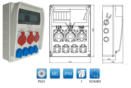 Baustromverteiler - , /