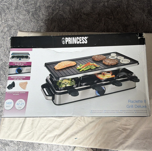 Princess raclette grill - raclette, 8