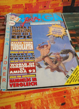 Amiga Joker 03/92 1993 Commodore Computer-Game Magazin + Poster 16-bit Classic