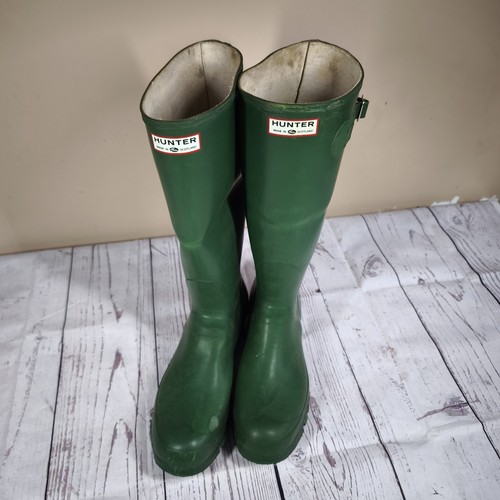 Vintage hunter gummistiefel - gummistiefel, uk