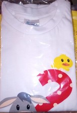 Baby T shirt mit Aufdruck 2, neu Gr.98/104