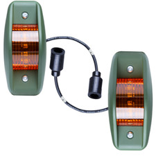 Neues LED Seitenmarkierungslicht amber 24V für Humvee Willys Jeep, M35,M809,M998