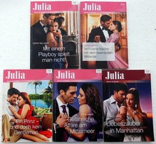 5 x  JULIA   Romane    Reich &