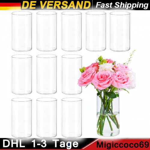 Blumenvasen set stück glas - blumenvasen,