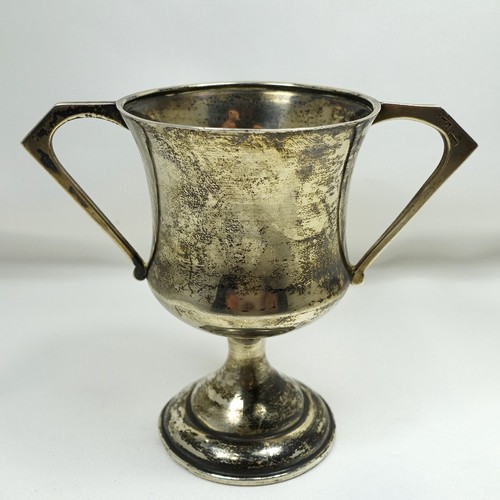 Alter silber behälter pokal - behälter,
