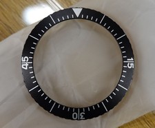 HEUER 1550SG Bundeswehr 1550 SG Lünette Bezel vintage SINN 156 Military 158