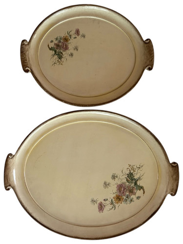 Vintage serviceplatte set aus - vintage,