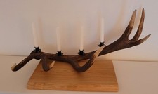 Kerzenständer aus echtem Horn