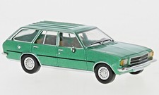 Brekina PCX870401 Opel Rekord D Caravan, metallic-gruen, 1972, H0, Neu 2022