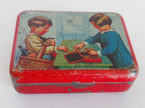 Alte blech dose - alte,
