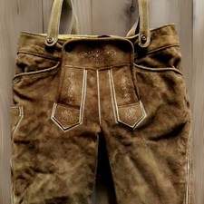 Lederhose Kniebundhose 54 mit Neuen Trägern