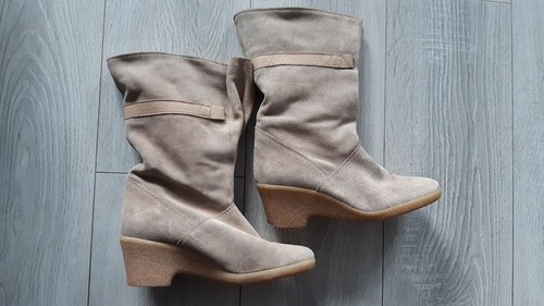 Women gabor boots beige suede - women,