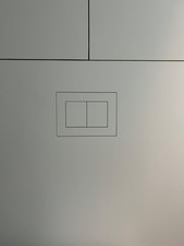 Hidden flush button compatible