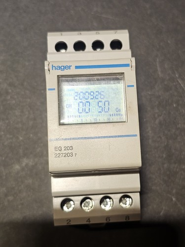 Hager 203 schaltuhr 2 - schaltuhr,,