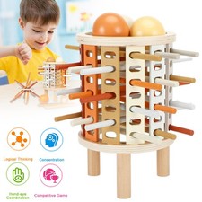 28 Stück Bunte Holzstäbchen