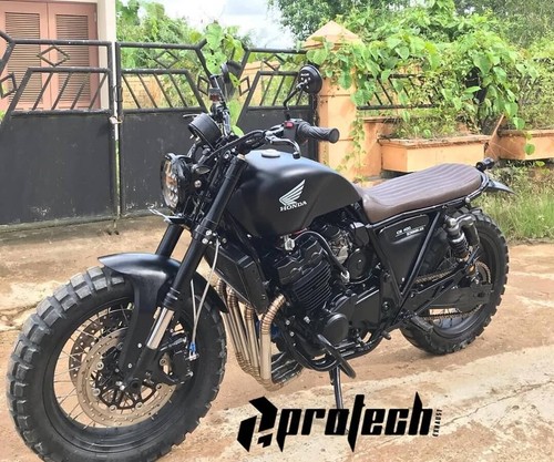 Auspuffanlage honda 400 - cb,