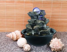 Herz der Natur Brunnen wunderschön verarbeitet mit LED-Leuchten