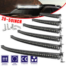 Curved LED Light Bar 20 26 32 38 44 50 Zoll Lichtbalken Arbeitsscheinwerfer 12V