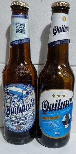 Lot leere flaschen quilmes - leere,