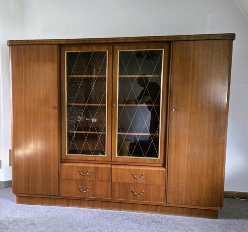 Vintage massivholz schrank - vintage, /