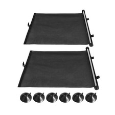 Auto Sonnenschutzrollo Seitenscheibe Autofenster Sonnenschutz Rollo Visiere X2