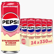 24 x Pepsi Strawberry Cream