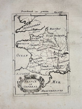 Alain M. Mallet, Map of France