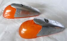 Auflösung-Oldtimer-Werkstatt-2.Blinkleuchten Chrom VW Käfer-Original Stücke