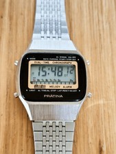 PRÄTINA MELODY ALARM, LCD Herrenuhr