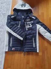 Winter  Herren Daunen Jacke  mit Kapuze L