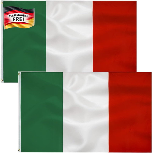 Italienische flagge 90x150 - 90x150, cm