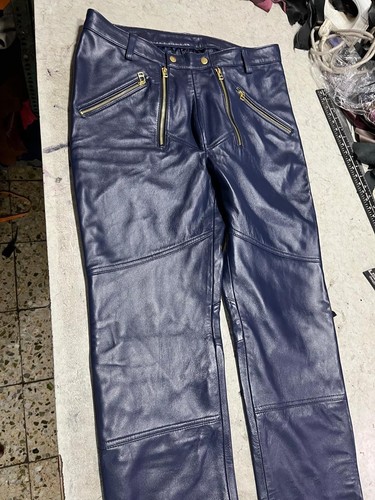 Herren marineblaue biker - herren,