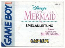Spielanleitung Gameboy - Arielle die Meerjungfrau