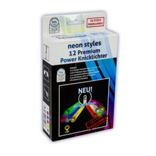 12 Premium Power Knicklichter