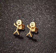 Mittelfinger Doodle Stickman