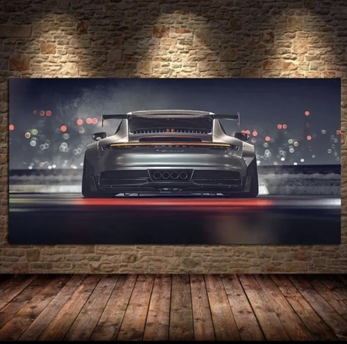 Porsche911 turbo poster40x80cm - porsche911,