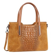 Damen leder tasche kroko - damen,