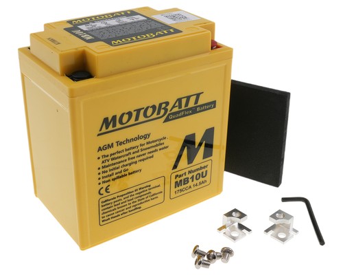 Batterie 5ah motobatt mb10u - 14,5ah,