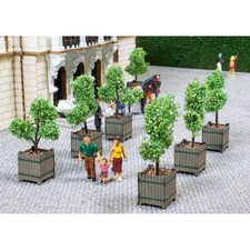 NOCH 14013 Zierbäume in Kübeln Spur H0