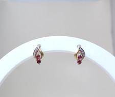 Elegante Rubin & Diamant