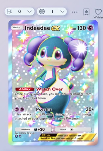 Pokemon tcg pocket indedee - pocket,