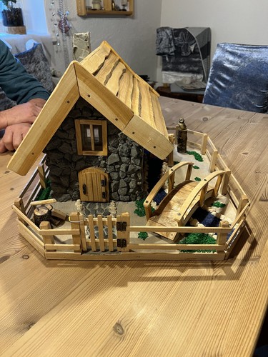 Handgefertigte holzhütte - handgefertigte,