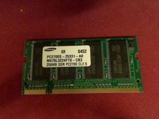 256mb ddr pc2100s samsung - 256mb,
