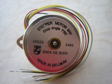 2 Stück  Mini stepper  Motor von Philips: ID 31  MB 23  mit  7° 30°