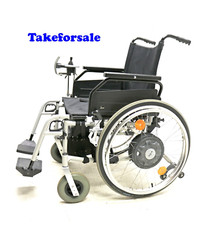 Alber E-Fix E26 Antrieb mit Rollstuhl Drive Rotec XL SB 51 cm Akkus TFS694