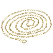 Goldkette Ankerkette 585 14K ECHT GOLD 60cm Unisex NEU SCHMUCK Halskette