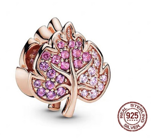 Charm bead rose gold - bead,
