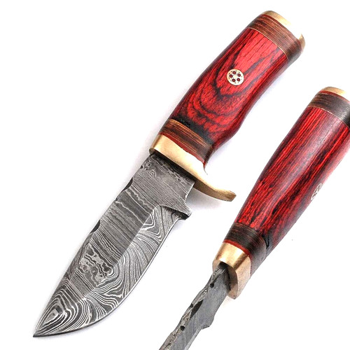 Damast messer damaszener - messer, stahl