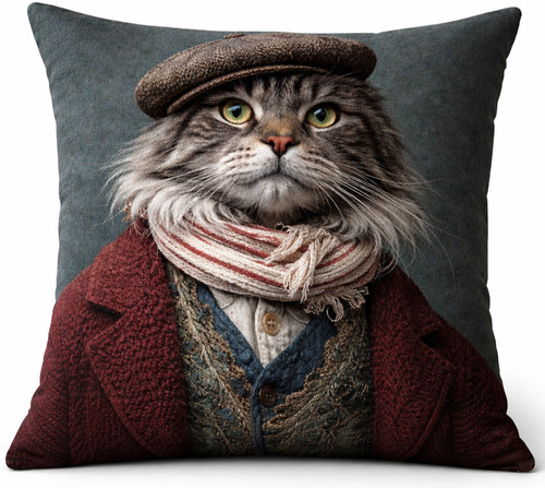 Dekokissen katze 60x60 - dekokissen, +