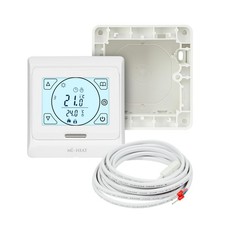 Aufputz Digital Thermostat Fußbodenthermostat Heizungsthermostat Heizungsregler